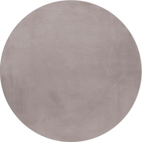 Kusový koberec Pouffy 5100 Beige kruh, 120x120 (priemer) kruh, béžová, obývacia izba, Ayyildiz