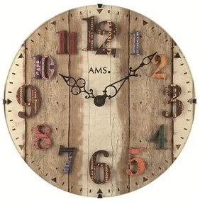 Nástěnné hodiny 9423 AMS 30cm