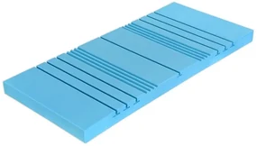 Curem CUREM C3500 25 cm - pohodlný pamäťový matrac s pevnejšou podporou 120 x 210 cm, snímateľný poťah