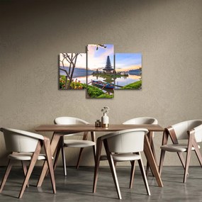 Obraz - Chrám Pura Bratan (90x60 cm)