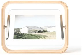 Drevený stojací rámček v prírodnej farbe 19x24 cm Bellwood – Umbra