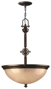 Hinkley HK-MAYFLOWER-P-C - Luster na reťazi MAYFLOWER 3xE27/60W/230V