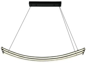 LED Stmievateľný luster na lanku LED/70W/230V 3000-6500K + diaľkové ovládanie