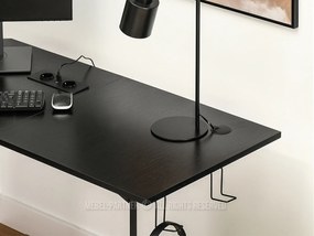 PC stolík Matts C (čierne drevo + čierna). Vlastná spoľahlivá doprava až k Vám domov. 1109794