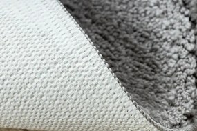 Kúpeľňový koberček SUPREME WAVES vlny, sivý