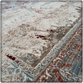Dekorstudio Moderný koberec LUXESS vzor 86 bordový Rozmer koberca: 120x170cm