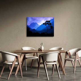 Obraz - Nočné nebo v Nepále (70x50 cm)