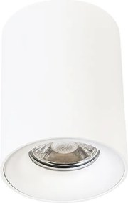 Sada 4 moderných prisadených bodových svetiel biela GU10 50mm - Ronda