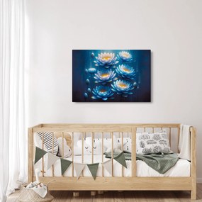 Obraz - Lekná pod hladinou (90x60 cm)