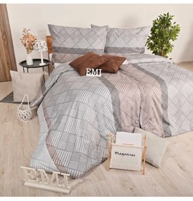 Obliečky Karson satén EMI, Predĺžený set jednolôžko obsahuje 1x 140x220 + 1x 70x90