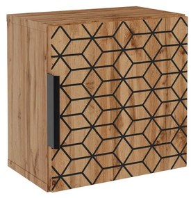 Horná kúpeľňová skrinka DIAMOND 83-01-D-1D dub wotan