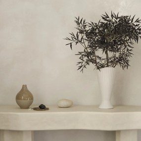 Ferm Living Designová váza Fountain Off White 23 cm