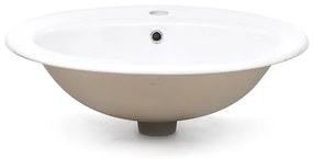 Zápustné umývadlo Multi Eur 55x47,5 cm otvor pre batériu uprostred 1690NEW, 1 ks