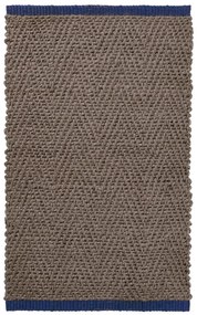 Hnedý jutový koberec 50x80 cm Notes – Mette Ditmer Denmark