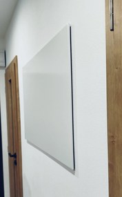 Toptabule.sk  Bezrámová tabuľa na magnetky BIELA 60x60 cm