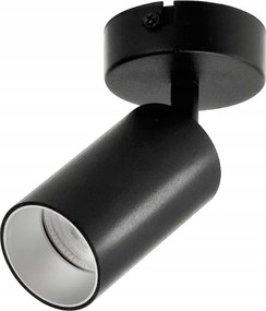 BERGE LED stropné svietidlo VIKI SILVER - 1xGU10 - čierne