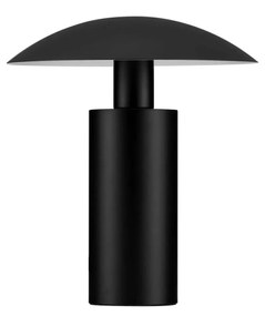 LED čierna stolná lampa Karpos