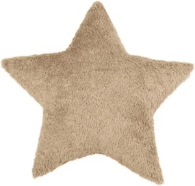 Mini Boho vankúš hviezda čokoládový 38 cm