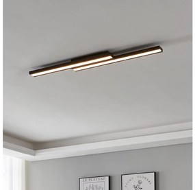 Eglo 31715 - LED RGBW Stmievateľné stropné svietidlo SALITERAS-Z 20,4W/230V čierna