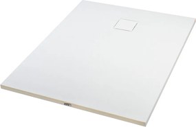 Cagliari White 90x120x2,6 cm Štvorcová, SMC sprchová vanička, so sifonom