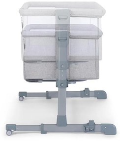 KINDERKRAFT SELECT Postieľka detská polohovateľná Neste Air Grey, Premium KKLNEAIRGRY000