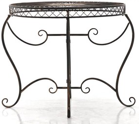 Kovový stôl Sheela - Bronzová