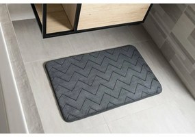 GEDY 96MS508085 Mousse kúpeľňová predložka antracit, 50 x 80 cm