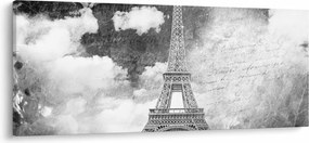 Obraz - Vintage pohľadnice mesta N⁰3 (120x50 cm)