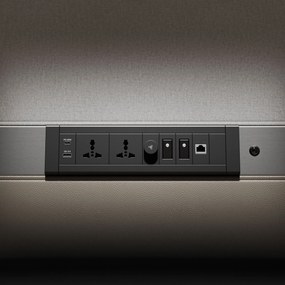 Akustická kancelárska kabína INBOX pre 4 osoby 2200 × 2200 × 1220 mm