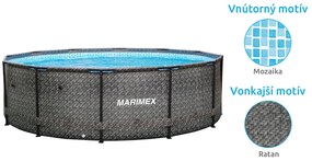 Marimex | Bazén Marimex Florida 3,66x0,99 m bez príslušenstva - motív RATAN | 10340213