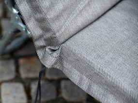 Polstrovanie / podsedák na ležadlo SHINE sivé