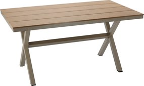 Záhradný stôl Dilan 150 cm béžový