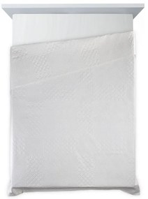 Dekorstudio Moderný prehoz na posteľ BONI5 biely Rozmer prehozu (šírka x dĺžka): 170x210cm
