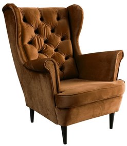 KRESLO UŠIAK BRUNO 2 CHESTERFIELD ROYAL VELVET 194