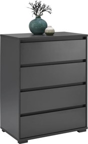 XXXLutz KOMODA, antracitová, 80/103/48 cm Carryhome - Komody - 000003007102