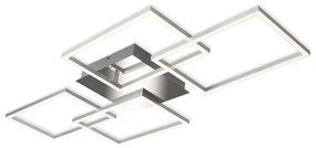 Briloner Briloner 3091-018 - LED Stmievateľné stropné svietidlo FRAME LED/30W/230V chróm BL1767