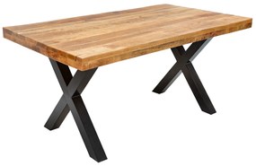 Jedálenský stôl Iron Craft 160cm mango natural 70mm