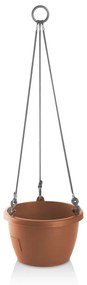 Gardenico Samozavlažovací závesný kvetináč Marina terakota, pr. 30 cm, pr. 30 cm
