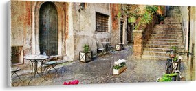 Obraz - Staré ulice Ríma (120x50 cm)