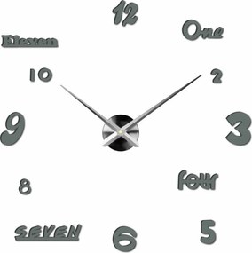 Moderné, dizajnové nalepovacie nástenné hodiny | SENTOP 12S007-12S033