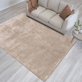 Kusový koberec Shaggy Landigo - cappucino