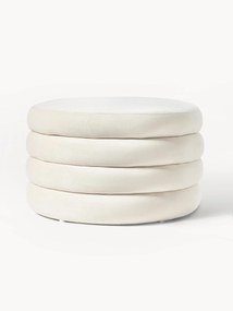 XL zamatová taburetka Alto
