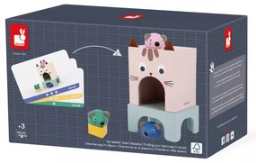 Mačka a myš - didaktická hra, orientácia v priestore