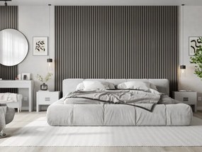 Mexen Lam-B, akustické stenové lamely 275 × 30 cm, HDF doska 4 mm, technická dyha, dub oceľový, S100-275307-3015-006