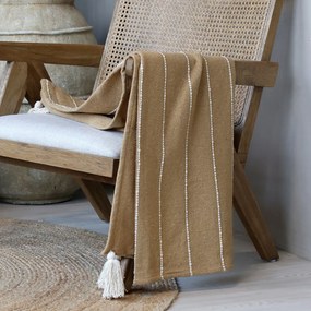 Chic Antique Prehoz z recyklovanej bavlny Aix Honey 130 × 150 cm
