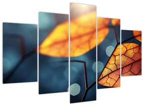 Obraz - Textúra listov (150x105 cm)