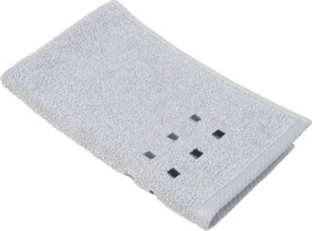 XXXLutz UTERÁK PRE HOSTÍ, 30/50 cm, strieborná Esposa - Kúpeľňový textil - 004893002819