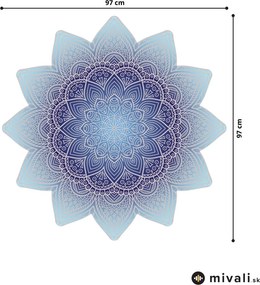Samolepky na stenu - Mandala modrá