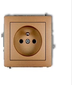 DGP-1Z Zásuvka jednoduchá s uzemnením