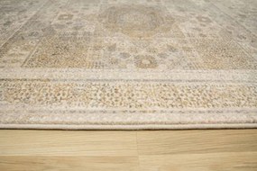 Koberec Dywilan Moon Mamluk Silver Ornament sivý